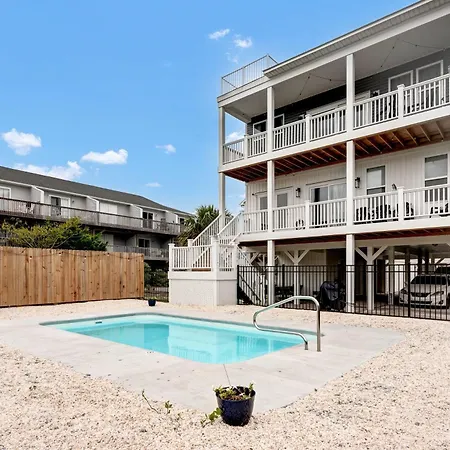 Seaside Serenity Beautiful Home On Topsail 7 Br